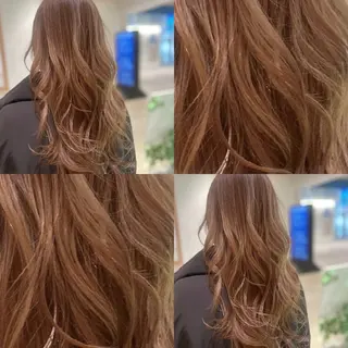 カラー 🍒Megumi /暖色寒色系カラーのヘアスタイル