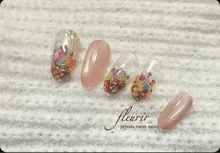 ネイル フルリール 【プライベートサロンのネイルデザイン