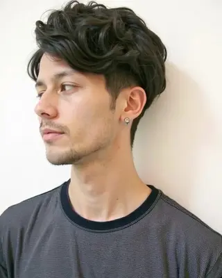 ショート パーマ メンズ FIX hair所属・FIX店長/名駅/ 国際センター/パーマのヘアスタイル