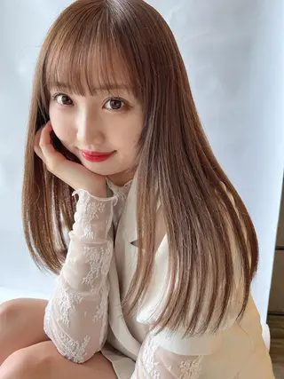 セミロング 具志 正太のヘアスタイル