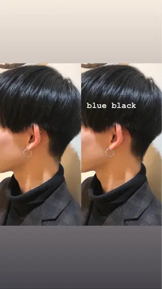 ショート カラー メンズ 齊藤 衣梨佳のヘアスタイル