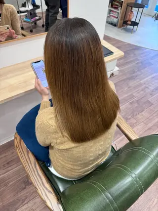 ロング Oli-Oli 大田のヘアスタイル