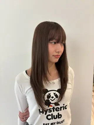 ロング レイヤー/透明感 HIRARIのヘアスタイル