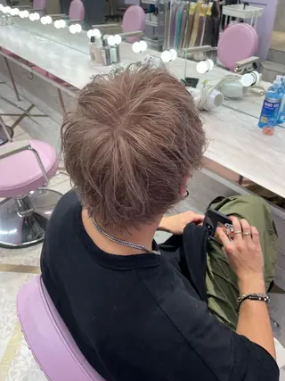 メンズ Cielro/ダブル カラー/西田咲希のヘアスタイル