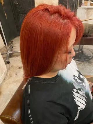 ミディアム カラー 🫧レイヤーお任せ ください🫧のヘアスタイル