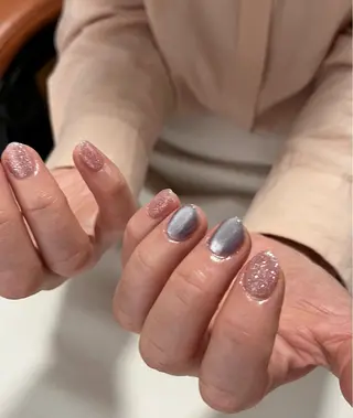 ネイル tsumeya ゆるかわ手描きネイルのネイルデザイン