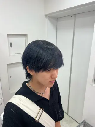 ショート カラー 💖似合わせカラー レイヤー💖縮毛矯正のヘアスタイル