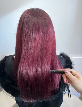 ロング カラー newi 天王寺 🪐airiのヘアスタイル