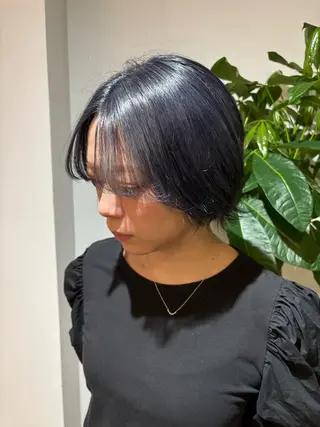 ショート カラー 檜山 知可子のヘアスタイル