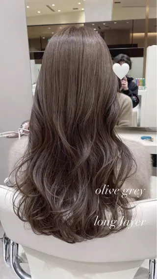 ロング カラー corso by K-two所属・k-two top stylist 林原のヘアスタイル