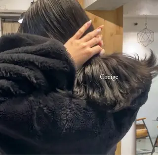 カラー miyu  / 柔らかい透明感カラーのヘアスタイル