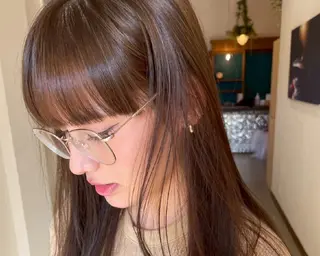 ロング カラー cocoIohair MADO所属・カラー*スパ*マツパ 池ヶ谷多恵🤎のヘアスタイル