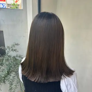 ミディアム カラー ‎🤍江坂 ハヤシアヤナ‎🤍のヘアスタイル