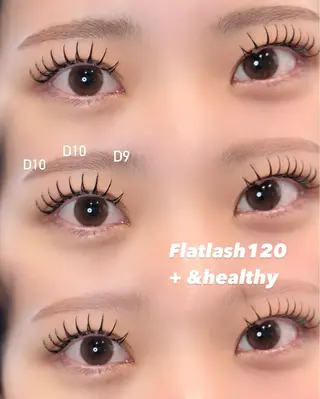 マツエク・マツパ ar...beauty salon所属・藤原 茜のマツエク・マツパデザイン