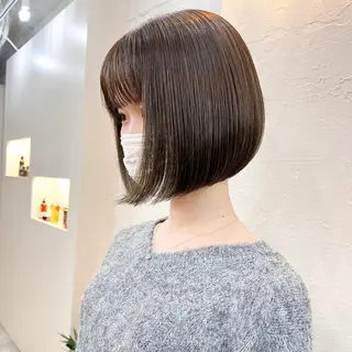 ショート 透明感カラー/顔周り 臼井逸美のヘアスタイル
