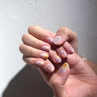 ネイル kichi･: *のネイルデザイン