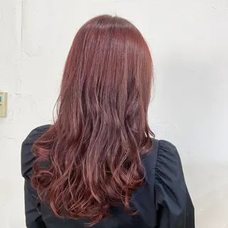 ロング カラー soin by poshのヘアスタイル
