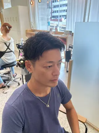 ショート unica緑地公園 カンダコウキのヘアスタイル