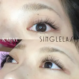 マツエク・マツパ ★KAEDE★伊勢崎 【KARAT】のマツエク・マツパデザイン
