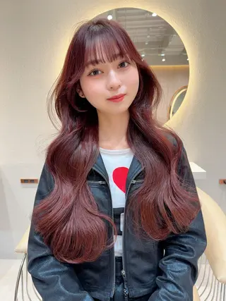 ロング カラー 縮毛矯正✨🫧 レイヤー川村利幸のヘアスタイル