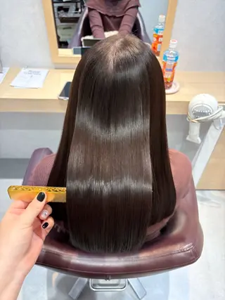 セミロング カラー 透明感/チョコカラー 💍TAMA💍のヘアスタイル
