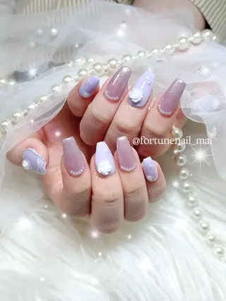 ネイル 🎀Mai 🎀⋆.✩のネイルデザイン