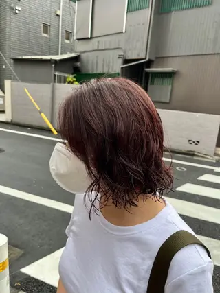 ショート パーマ 宮崎 恵多のヘアスタイル