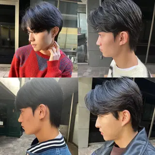 ショート メンズ メンズ🍃ナチュラル 韓国風ヘアRENのヘアスタイル