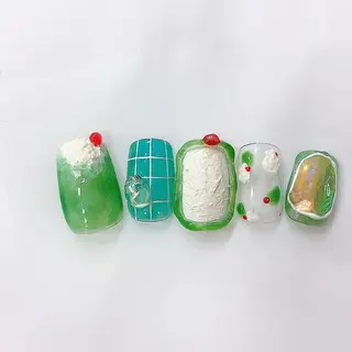 ネイル mimi nail✧︎*。のネイルデザイン
