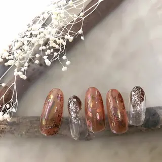 ネイル ⭐︎休業中の練習⭐︎ JNA認定講師髙橋のネイルデザイン