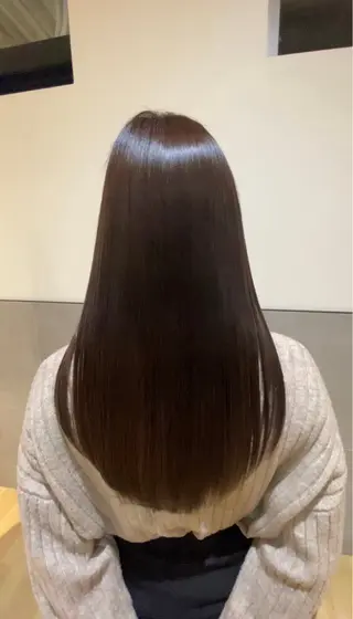 ロング 縮毛矯正/髪質改善 💐羽村勇樹のヘアスタイル