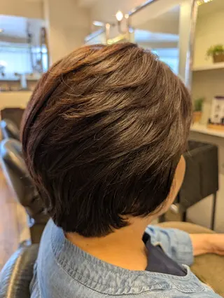 ショート 椎橋 美帆野のヘアスタイル