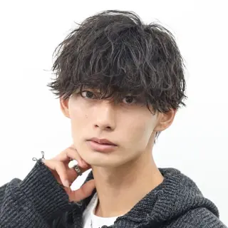 ショート パーマ メンズ 🔥ジャス/ メンズ特化美容師🔥のヘアスタイル