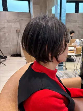 ショート 大人ショート特化/ カットモデル/表参道のヘアスタイル