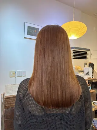 ロング 三國 栞音のヘアスタイル