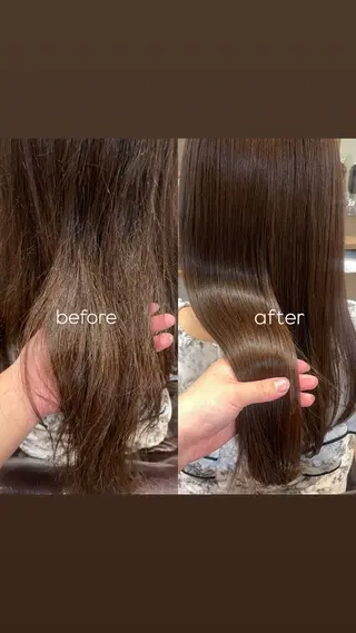 ロング 🌿miu /目黒区 / 透明感カラー🌿のヘアスタイル