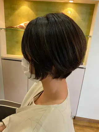 ショート カラー 🌼大人美人ショート 佐藤慎哉🌼のヘアスタイル