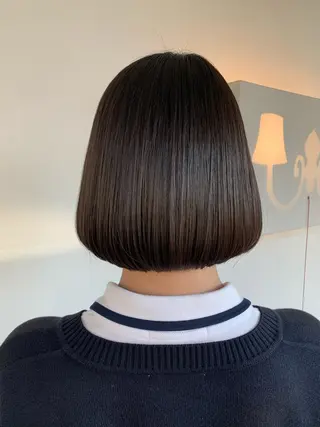 ミディアム おせ ちさとのヘアスタイル