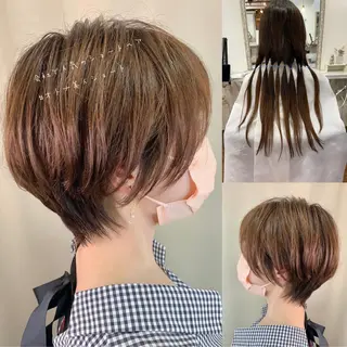 ショート 高原 ジュンのヘアスタイル