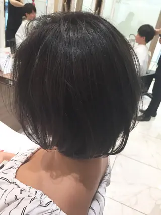 ショート カラー 清野 大のヘアスタイル