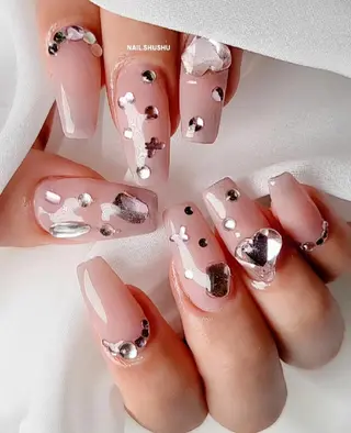 ネイル 3dパーツ/流行り 👧shushu❤️のネイルデザイン