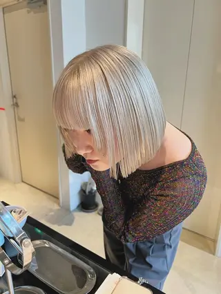 ミディアム 大澤 叶方のヘアスタイル