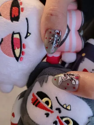 ネイル 3dパーツ/流行り 👧shushu❤️のネイルデザイン