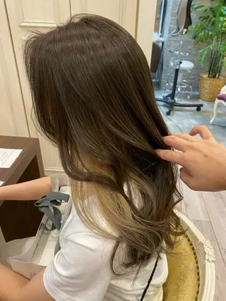 ロング カラー LaBless梅田 🎀坂本リオのヘアスタイル