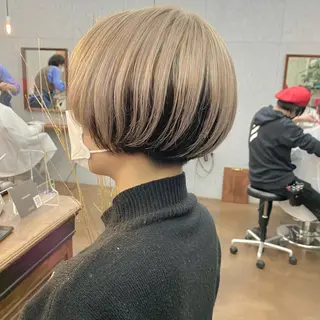 ショート カラー ハイトーン/デザイン hirokiのヘアスタイル