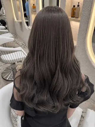 ロング カラー 🫧✨透明感カラー 🤍ゆら🤍✨🫧のヘアスタイル