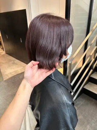 ショート カラー mao | 柔らか艶カラー🫧のヘアスタイル