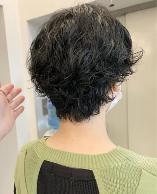 ショート パーマ IIZUKA RYOKEI🌿のヘアスタイル