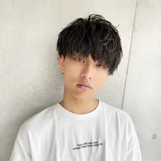 メンズ メンズ特化 水口湧太のヘアスタイル