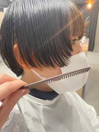 ショート カラー パーマ メンズ 吉田一輝 外国人パーマのヘアスタイル